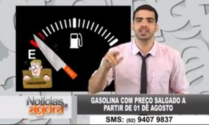 Gasolina com preço salgado em agosto